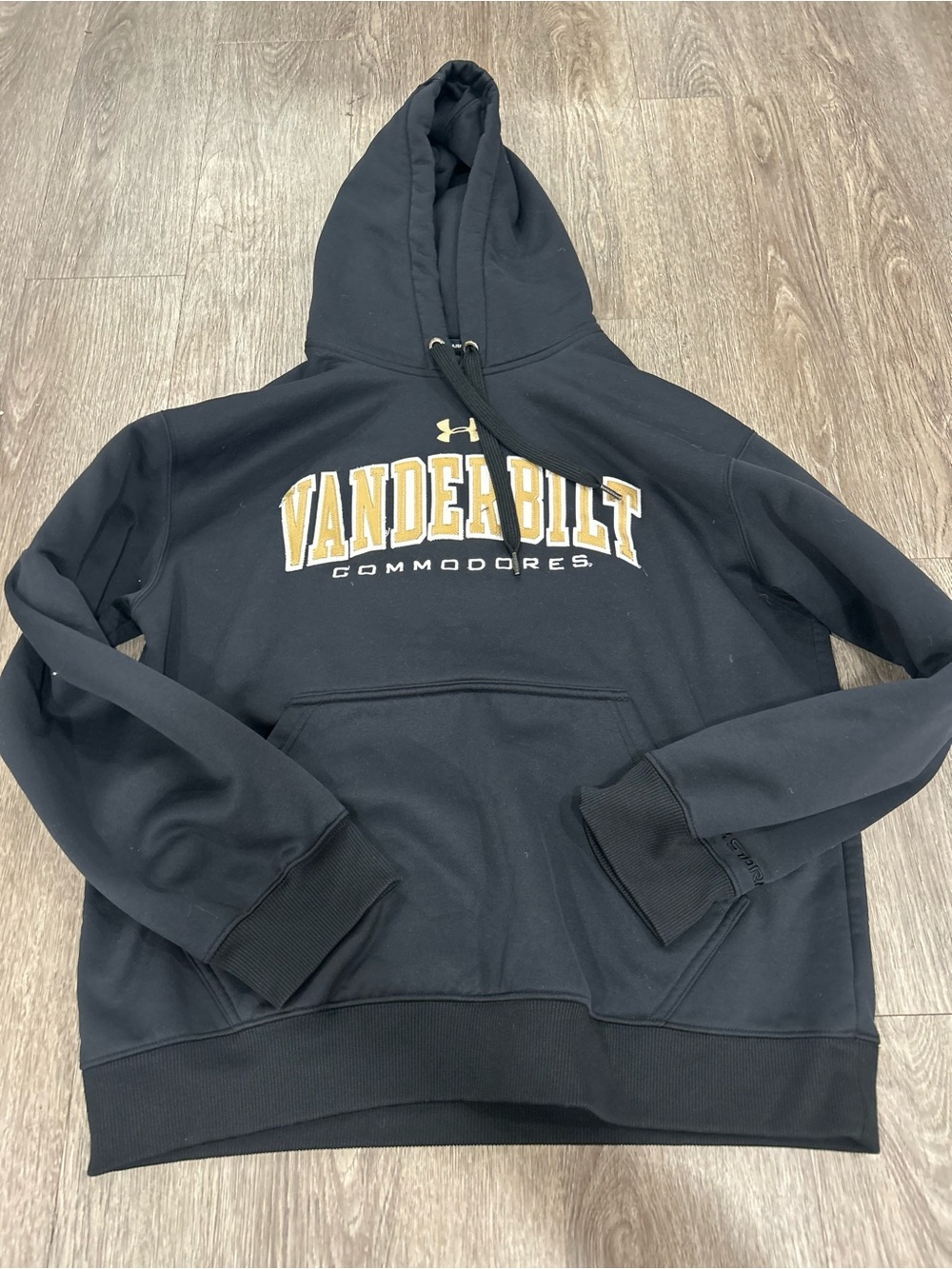 Under Armour Black Vanderbilt Commodores Pullover Hoodie